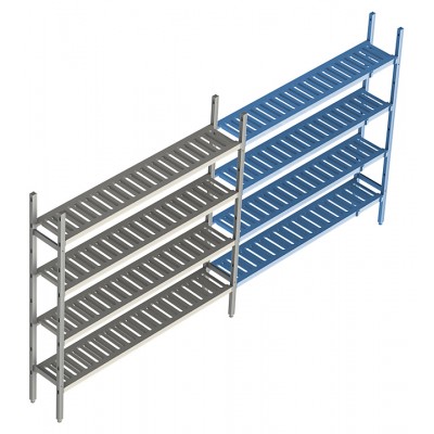 Стеллаж модульный линейный дополнительный POLAIR LOAD.ME POLY 16AL.4PP30.07Е