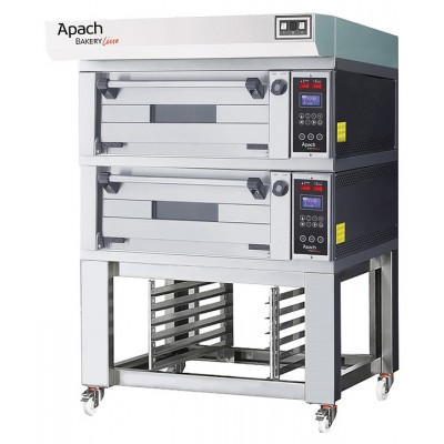 Печь для пиццы подовая Apach Bakery Line E22PZS DPBI-T