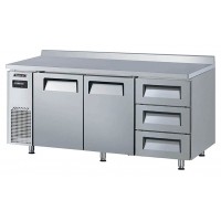 Стол холодильный Turbo air KWR18-3D-3 700 мм