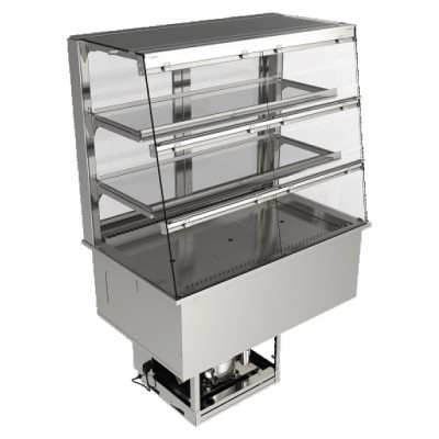 Витрина холодильная BSV-inox VRS 0,6/9