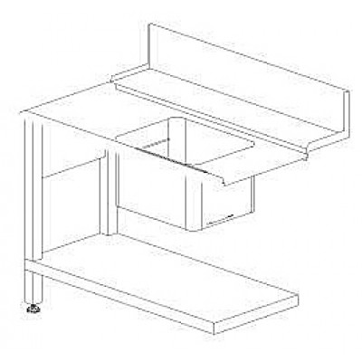 Стол для посудомоечной машины Dihr T50 SX