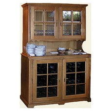 Винный шкаф OAK W129C в комплекте с буфетом