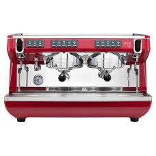 Кофемашина Nuova Simonelli Appia Life 2Gr V красная, высокие группы, экономайзер, автомат