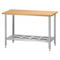 Стол кондитерский Mecon Norma Ral СПРн 1200х600х860 мм, полка-решетка