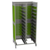 Тележка-шпилька для противней Restoinox ТШCЗПП-12х2-40/20-304