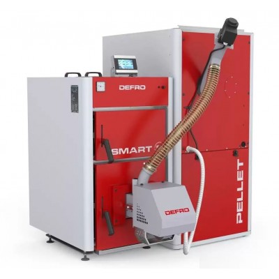 Напольный твердотопливный котел Defro Smart Ekopell 20