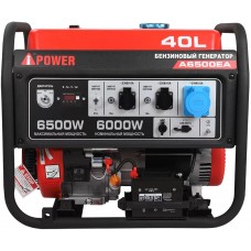Бензиновый генератор A-iPower A6500EA