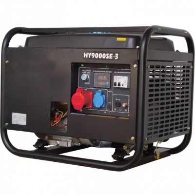 Бензиновый электрогенератор Hyundai HY 9000SE-3