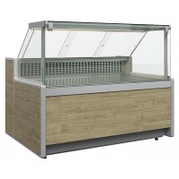 Витрина холодильная Carboma Bavaria 3 GC111 VM 1,5-1 1010 (динамика, газлифт, без боковин)