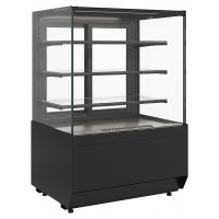 Витрина кондитерская Carboma KC70 VM 1,3-2 Standard версия 2.0 открытая (Techno 9005)