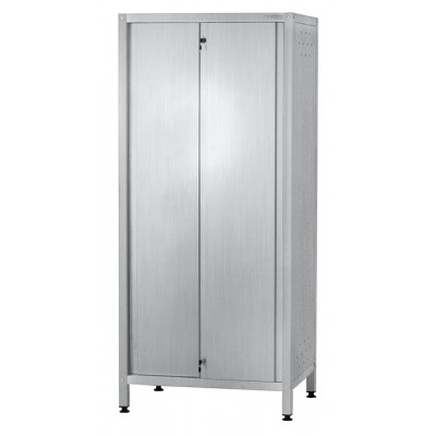 Шкаф кухонный Mecon Profi Inox ШЗКп 1000х500х1800 мм двери-купе, 2 полки