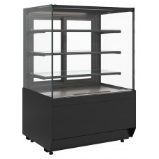 Витрина кондитерская Carboma KC70 VM 1,3-1 Light версия 2.0 (Techno 9005)