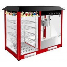 Аппарат для попкорна Airhot POP-6W с витриной