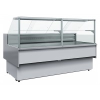 Витрина холодильная Carboma Bavaria 2 GC110 SM 2,5-1 0011-9006 (статика, с боковинами)