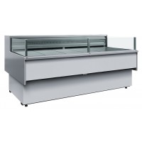 Витрина холодильная Carboma Bavaria 2 GC110 SM 2,0-2 0011-9006 (статика, с боковинами)