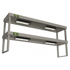 Полка тепловая Restoinox ПНТ2-13.9/4