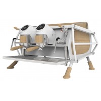 Кофемашина Sanremo Cafe Racer 2 гр. белая-дерево