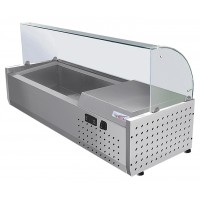 Витрина холодильная Finist ToppingBox НХВсм-5 с моллированным стеклом