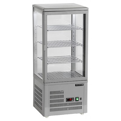 Витрина холодильная TEFCOLD UPD80 серая