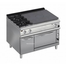 Плита со сплошной поверхностью газовая Apach Chef Line LRSTG129R2FE