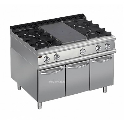 Плита газовая Apach Chef Line LRSTG129R4CS