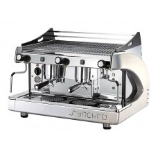 Кофемашина Royal Synchro 2GR SB Semiautomatic Boiler 6LT оранжевая