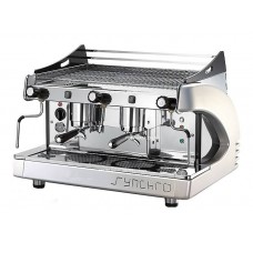 Кофемашина Royal Synchro 2GR Semiautomatic Boiler 14LT белая