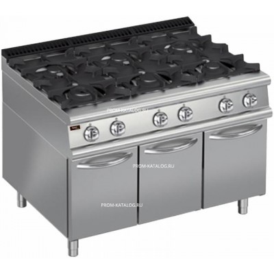 Плита газовая Apach Chef Line LRG127CS