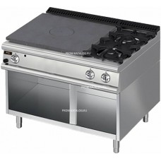 Плита со сплошной поверхностью газовая Apach Chef Line LRSTG127R2DXOS