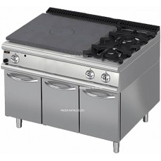 Плита со сплошной поверхностью газовая Apach Chef Line LRSTG127R2DXCS