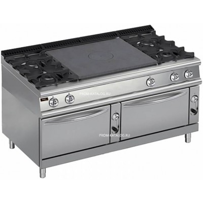 Плита со сплошной поверхностью газовая Apach Chef Line LRSTG169R4FG