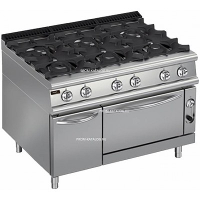 Плита газовая Apach Chef Line LRG127FECS