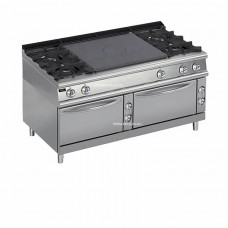 Плита со сплошной поверхностью газовая Apach Chef Line LRSTG167R4FE